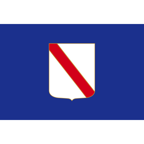 Bandera de Campania Italia 150x90 cm Satén