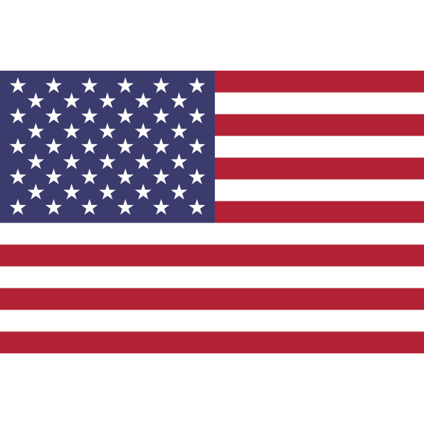 Bandera de los Estados Unidos 150x90 cm Poliéster