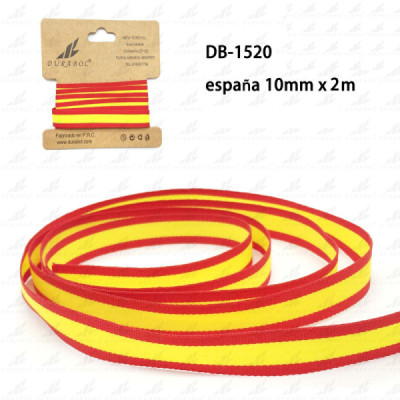 Cintas Pulsera Bandera España 10mm x 2m