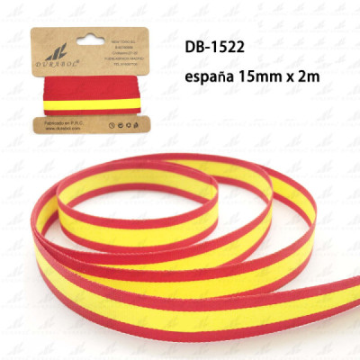 Cintas Pulsera Bandera España 15mm x 2m
