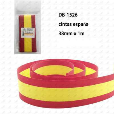 Cintas Pulsera Bandera España 38mm x 1m