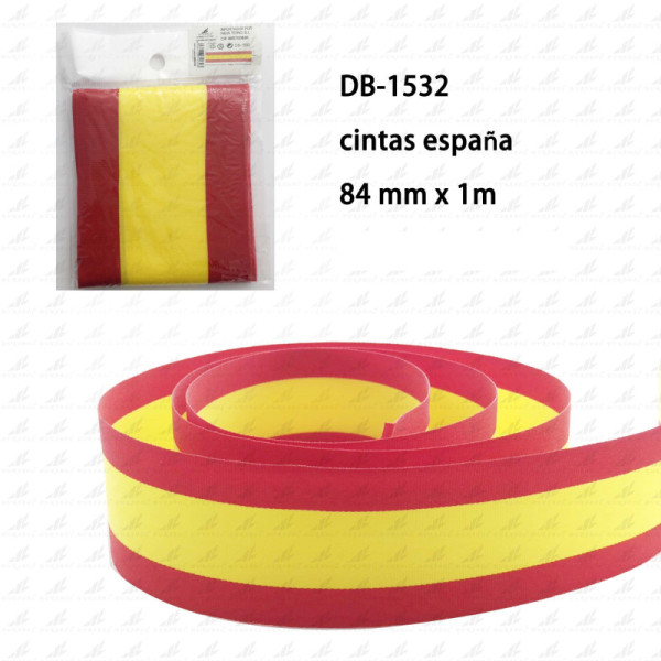 Cintas Pulsera Bandera España 84mm x 1m