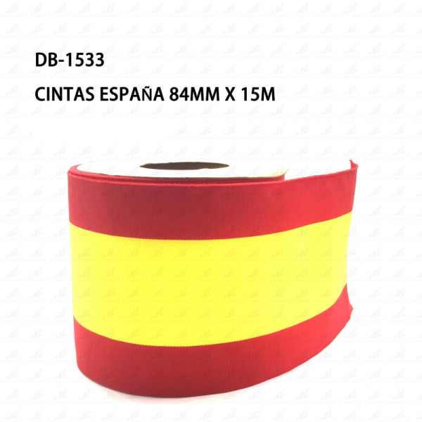 Cintas Pulsera Bandera España 84mm x 15m