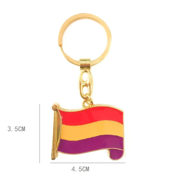 Llavero Metal Republica