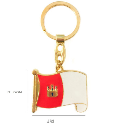 Llavero Metal Castilla-La Mancha