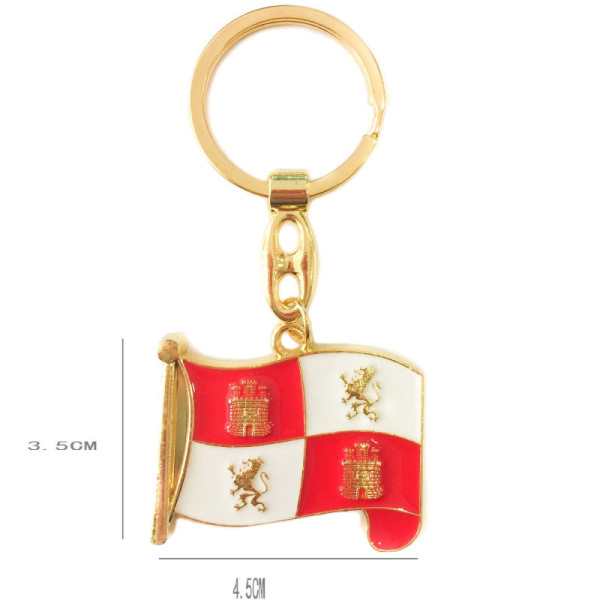 Llavero Metal Castilla y Leon