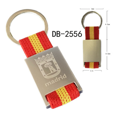 Llavero Cinta Escudo de Madrid