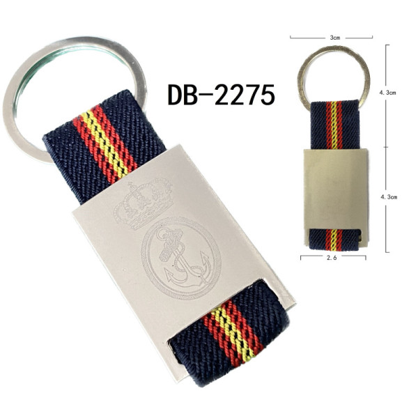 Llavero Cinta Azul Armada Española